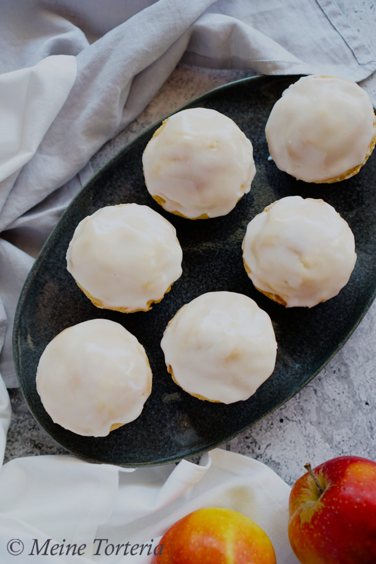 Gedeckte Apfelmuffins - leckeres Interpretation für # ...