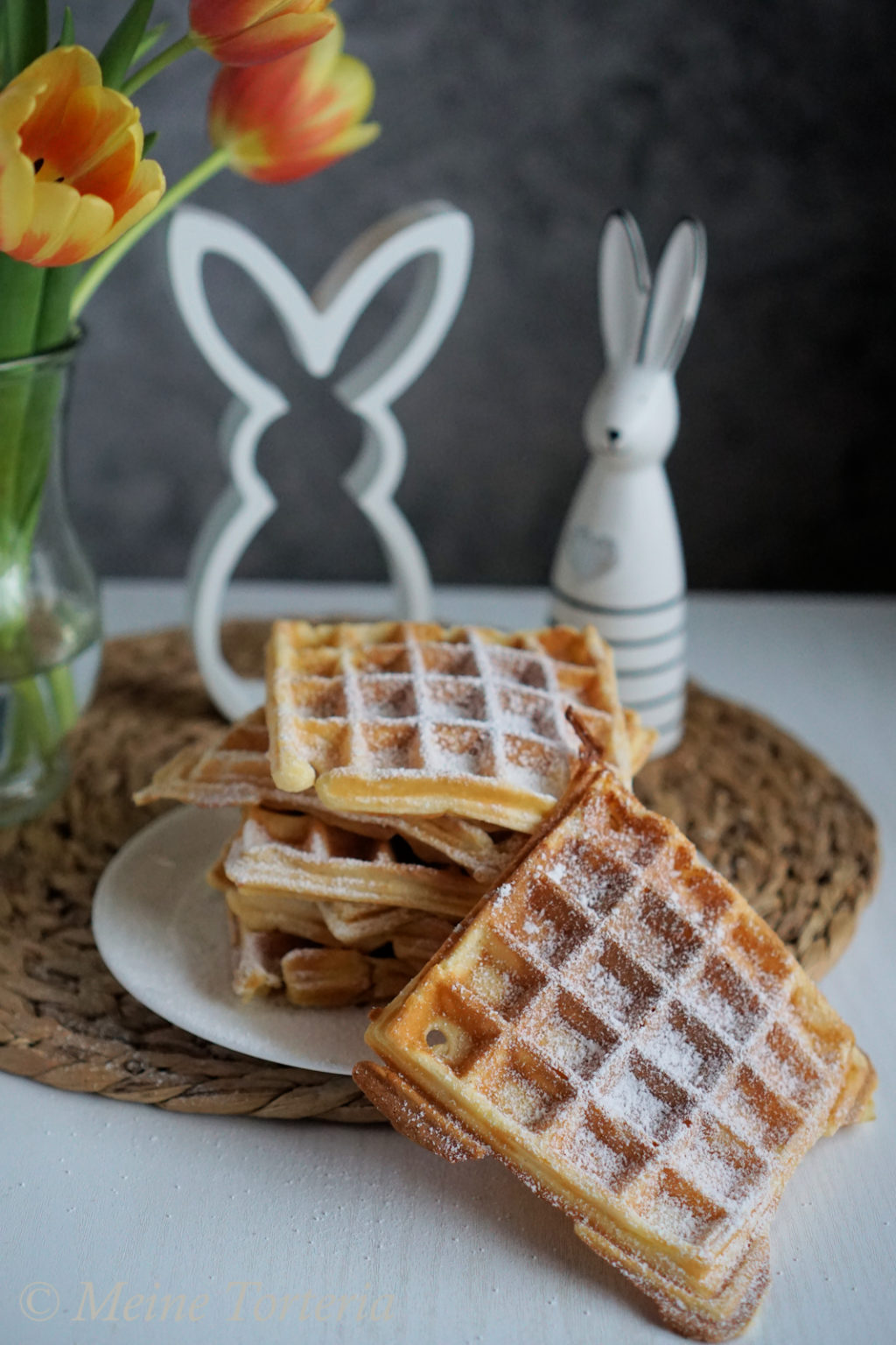Joghurtwaffeln am heutigen Tag der Waffel - Meine Torteria