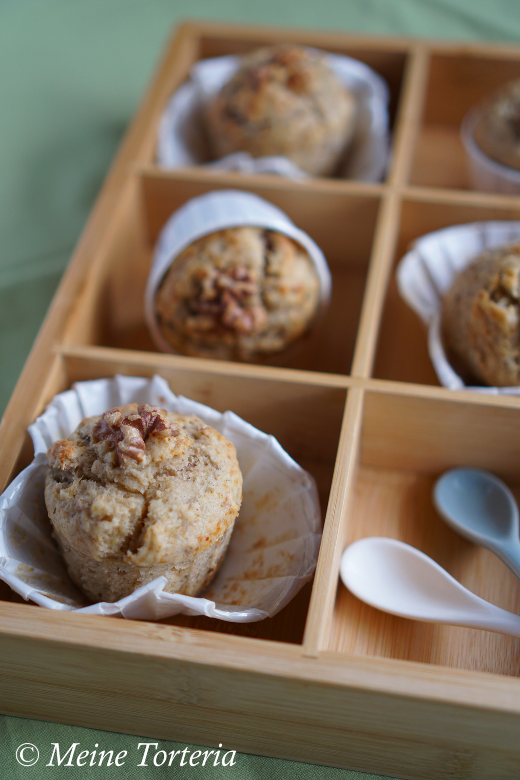 Bananen Walnuss Muffins als leichter Start in das neue Jahr - Meine ...