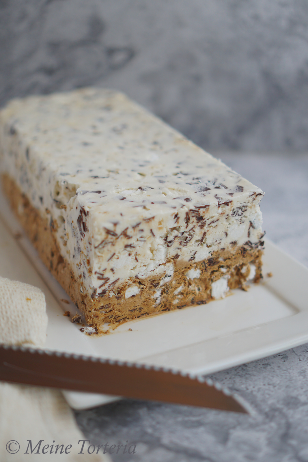 Kaffee-Eissplitter-Torte oder Grillage-Torte für #neuekuchenklassiker ...