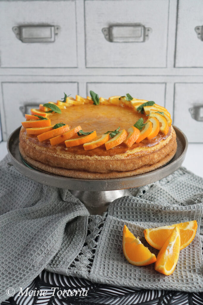 Orangenkäsekuchen