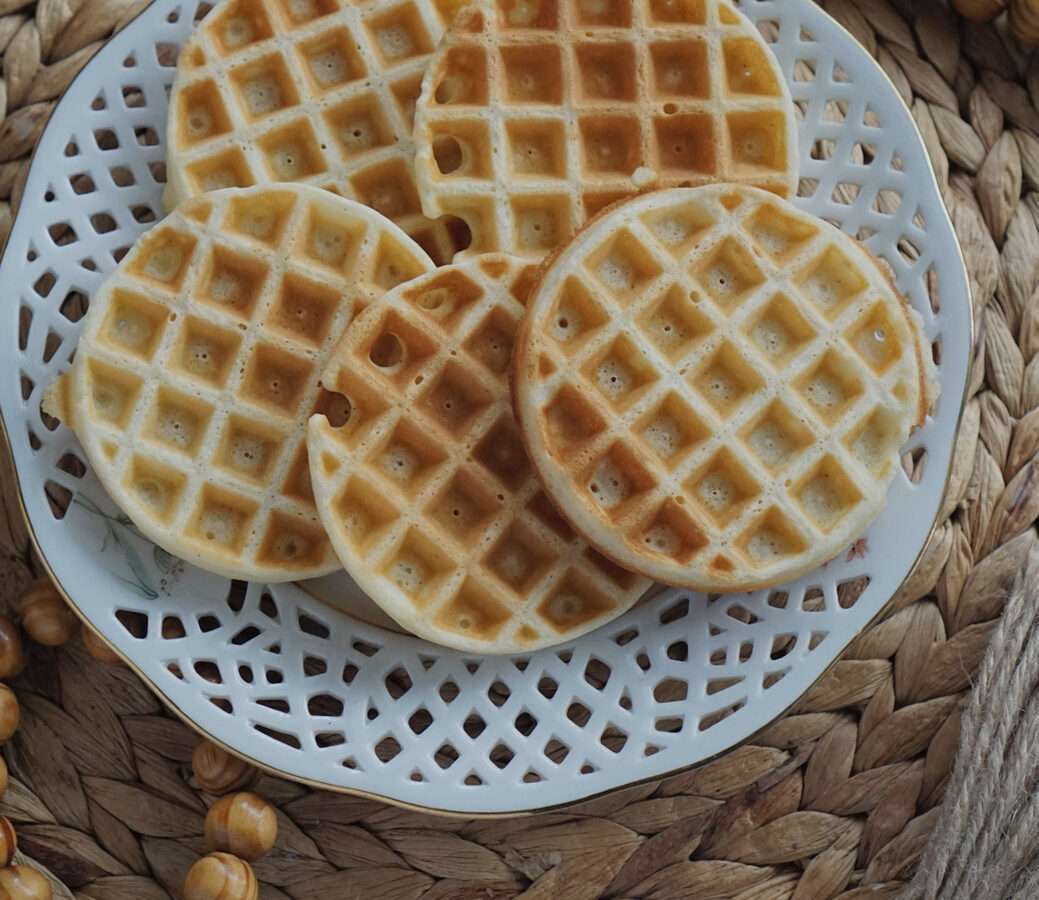 Klassische Waffeln
