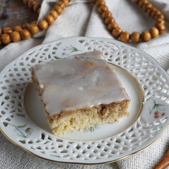 Zimtschneckenkuchen vom Blech
