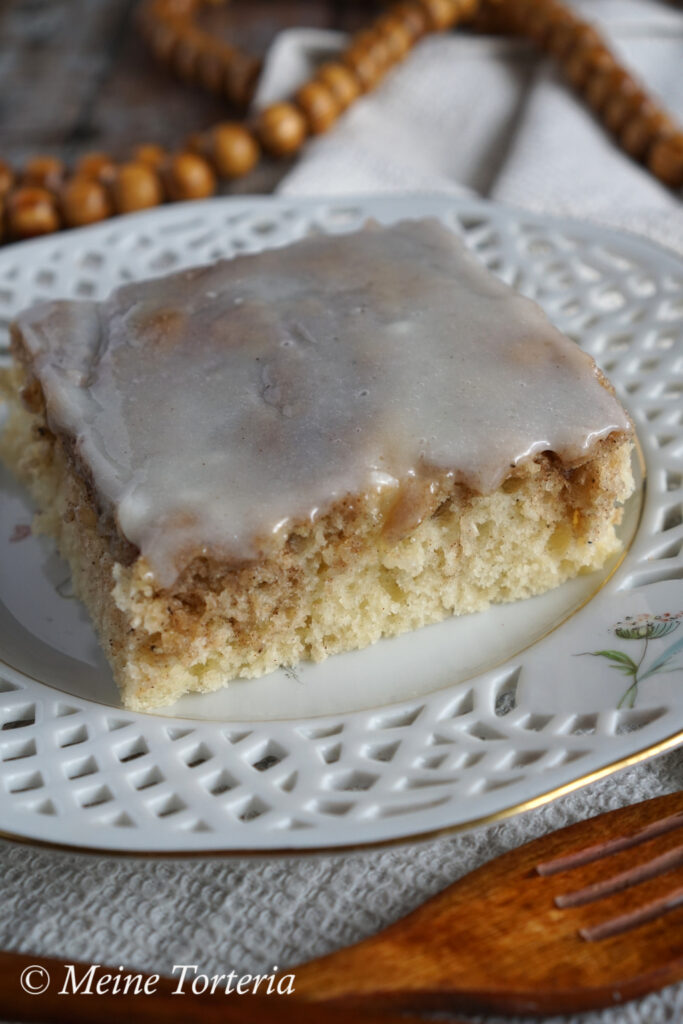 Zimtschneckenkuchen vom Blech