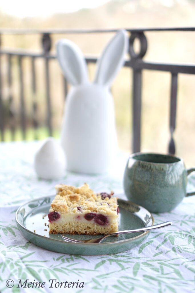 Kirsch-Pudding-Streuselkuchen