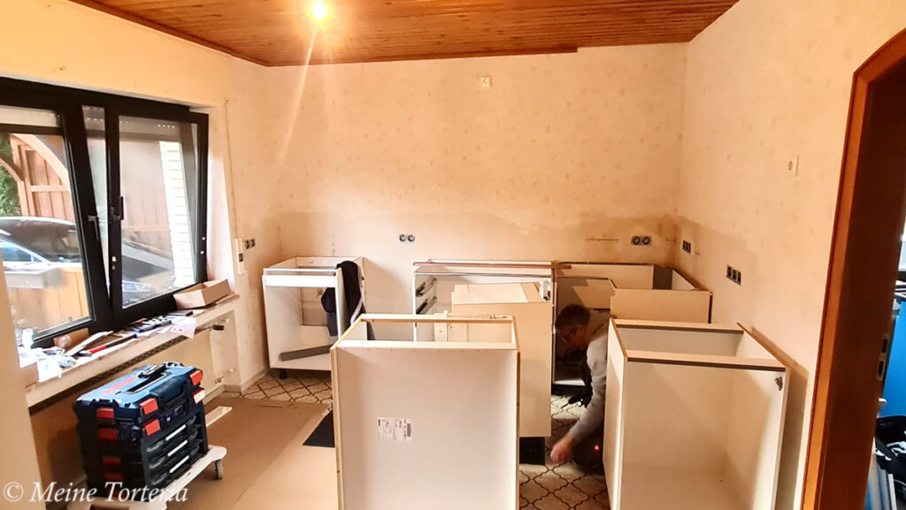 Aufbau neue Küche