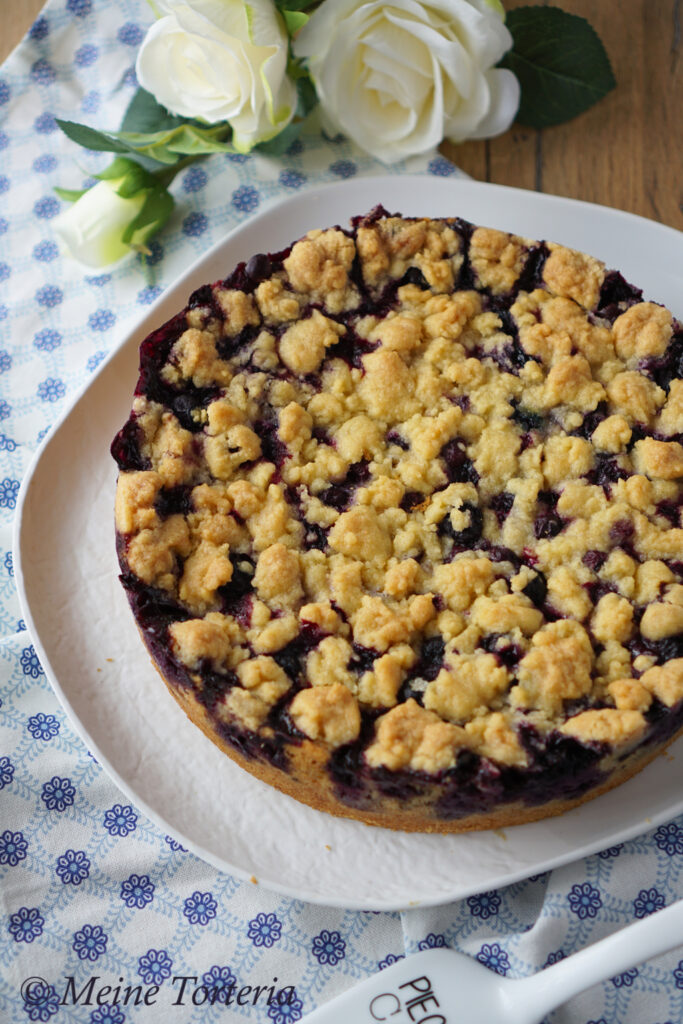 Blaubeerkuchen