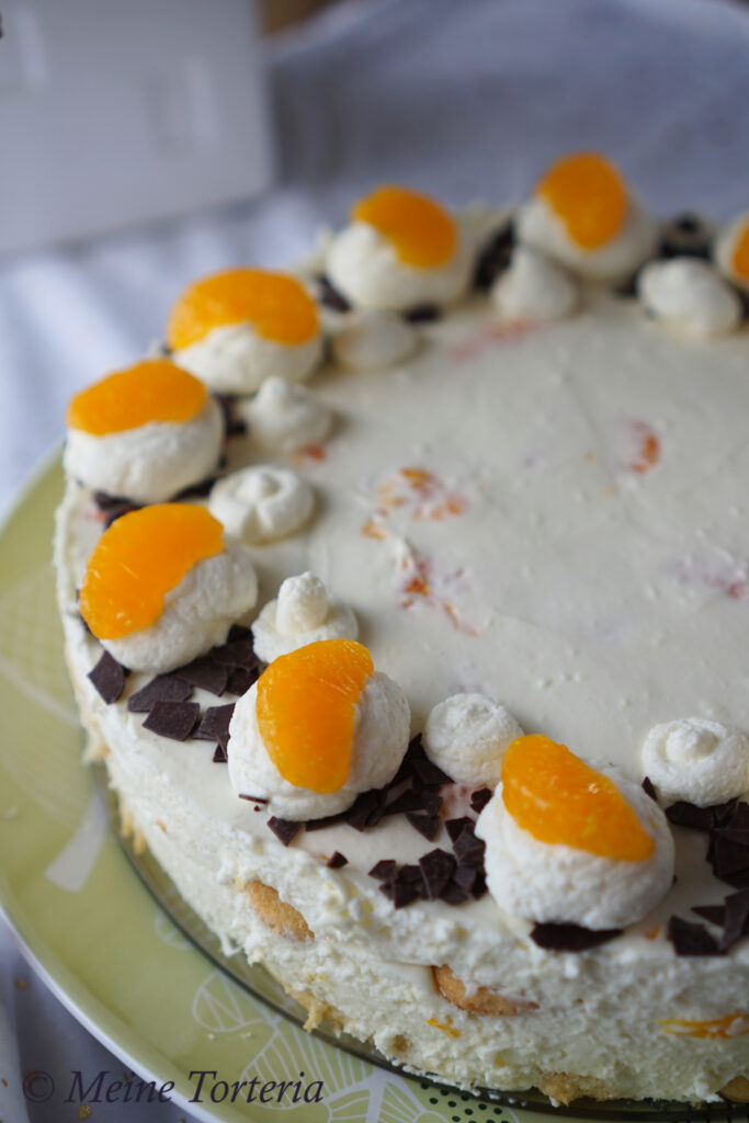 Quark-Mandarinen-Torte