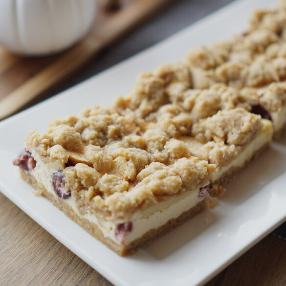 Apfel-Kirsch-Käsekuchen