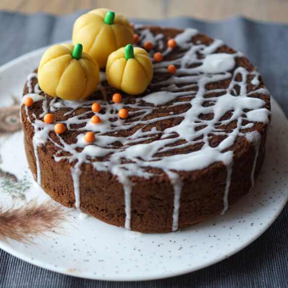 Marzipan-Kürbiskuchen