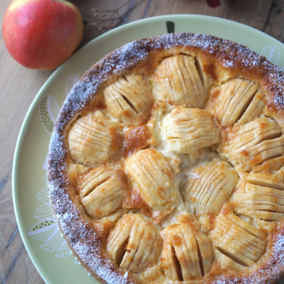 Rahm-Apfelkuchen