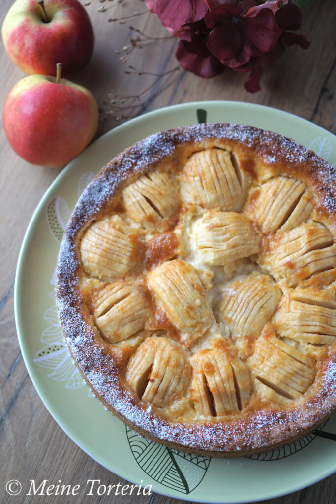 Rahm-Apfelkuchen