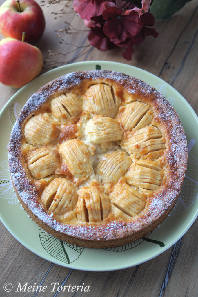 Rahm-Apfelkuchen